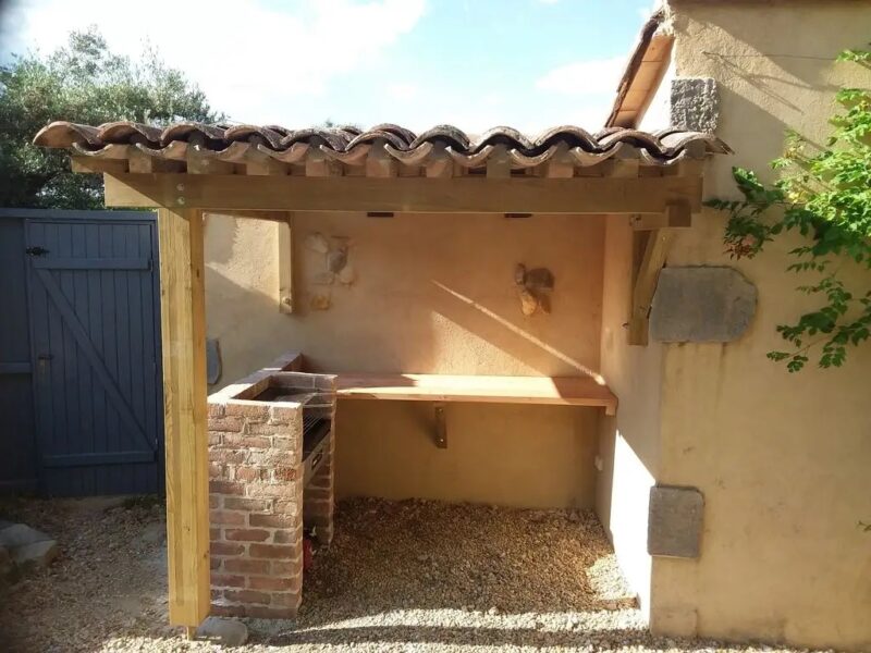 A restored stone farmhouse with private pool (heated) in the south of France