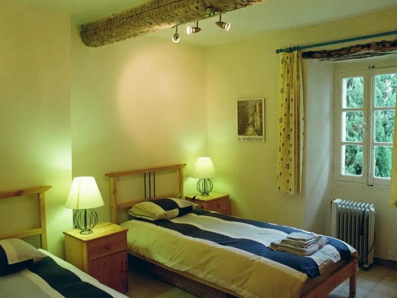 A restored stone farmhouse with private pool (heated) in the south of France