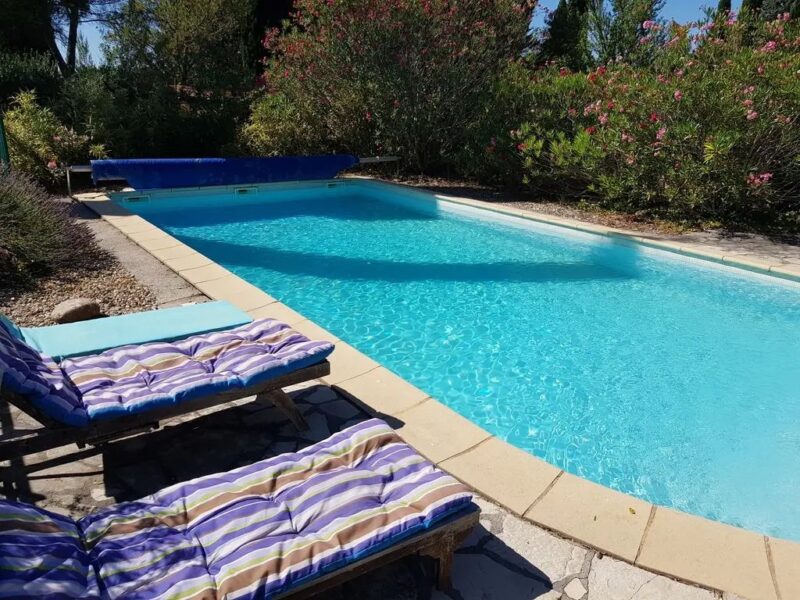 A restored stone farmhouse with private pool (heated) in the south of France