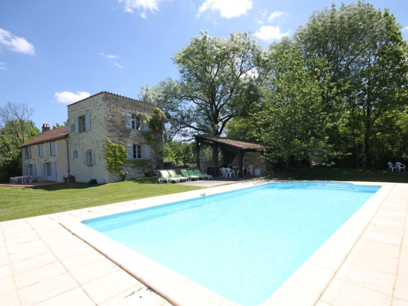 Stone barn and tower house