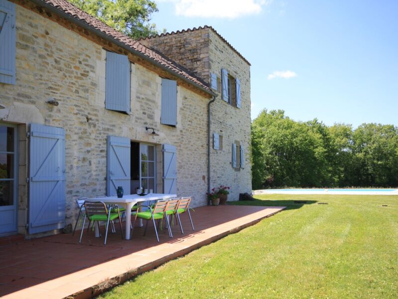 Stone barn and tower house