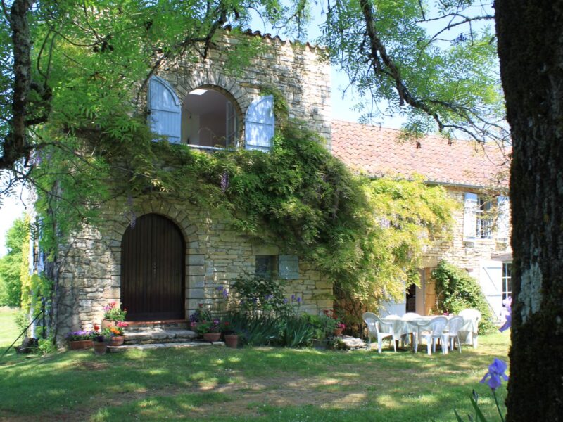 Stone barn and tower house