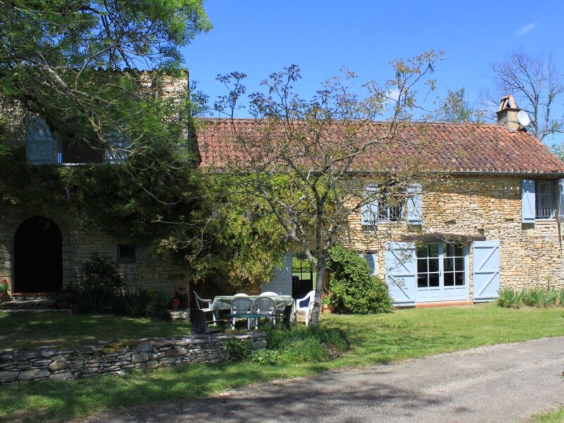 Stone barn and tower house