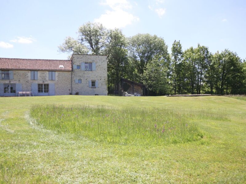 Stone barn and tower house